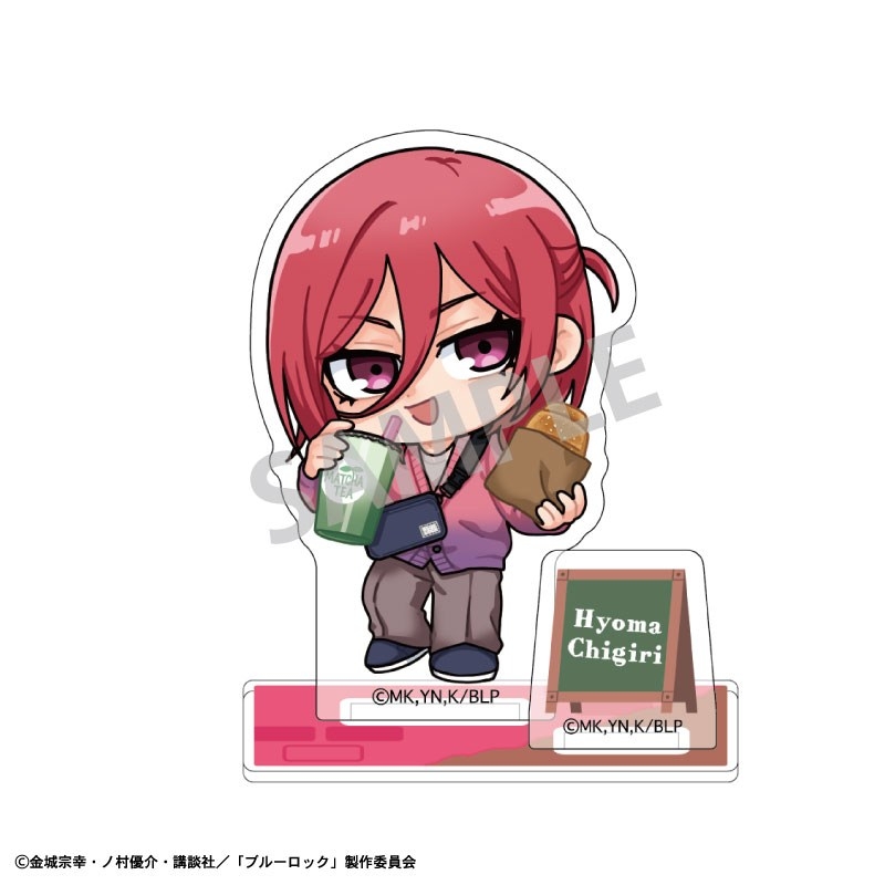 ブルーロック ミニアクリルスタンド 千切 豹馬/焼きたてパンとテイクアウトドリンク 描き起こし - 公式商品画像 | AniSmile
