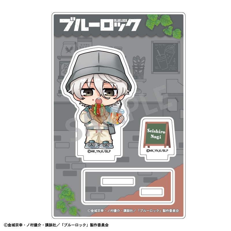ブルーロック ミニアクリルスタンド 凪 誠士郎/焼きたてパンとテイクアウトドリンク 描き起こし 画像 2 | AniSmile