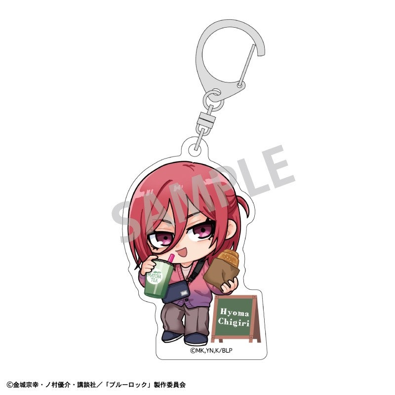 ブルーロック アクリルキーホルダー 千切 豹馬/焼きたてパンとテイクアウトドリンク 描き起こし - 公式商品画像 | AniSmile