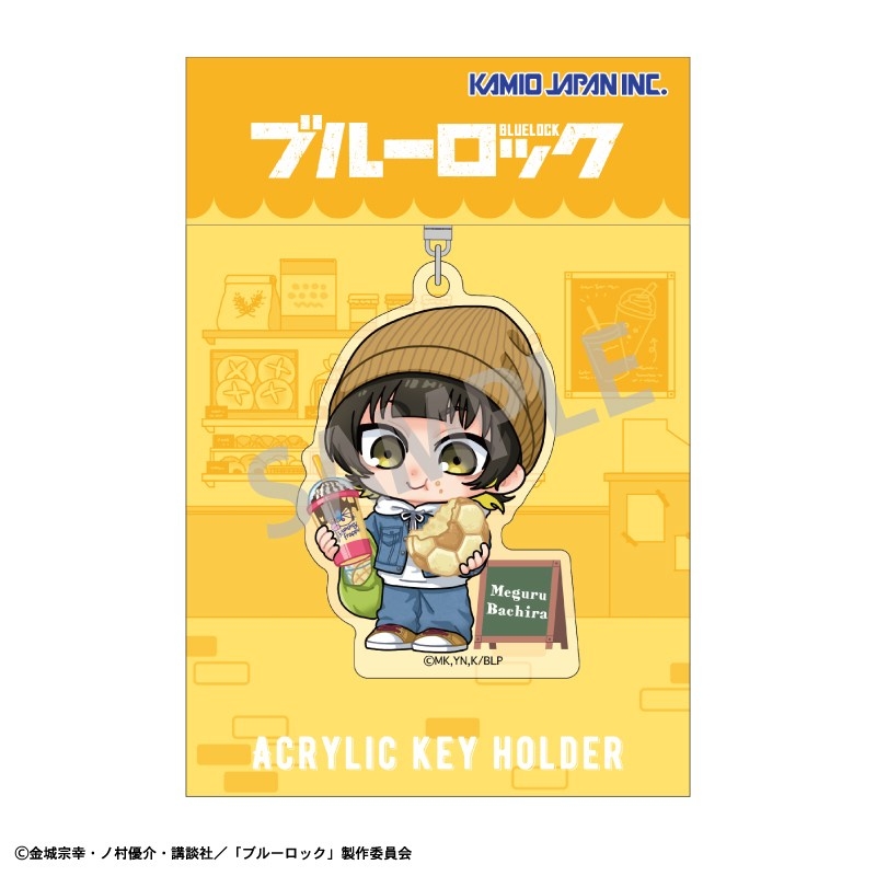 ブルーロック アクリルキーホルダー 蜂楽 廻/焼きたてパンとテイクアウトドリンク 描き起こし 画像 2 | AniSmile