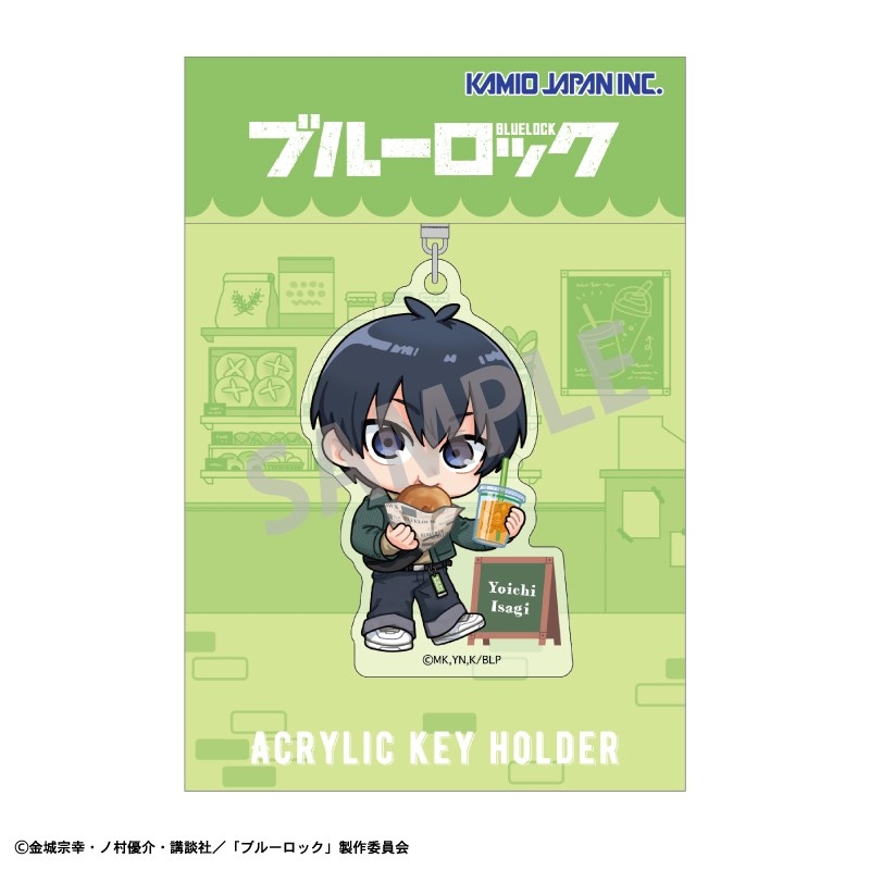 ブルーロック アクリルキーホルダー 潔 世一/焼きたてパンとテイクアウトドリンク 描き起こし 画像 2 | AniSmile