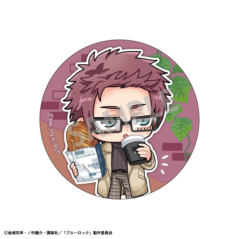 ブルーロック トレーディング缶バッジ/焼きたてパンとテイクアウトドリンク 描き起こし 画像 2 | AniSmile