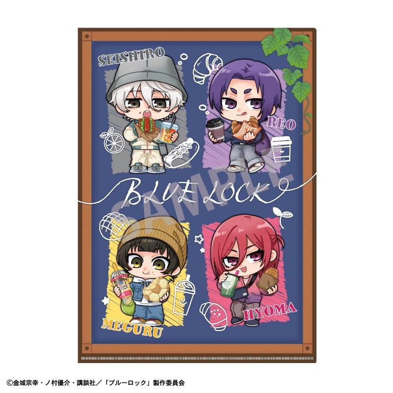 ブルーロック A4シングルクリアファイル B/焼きたてパンとテイクアウトドリンク 描き起こし - 公式商品画像 | AniSmile