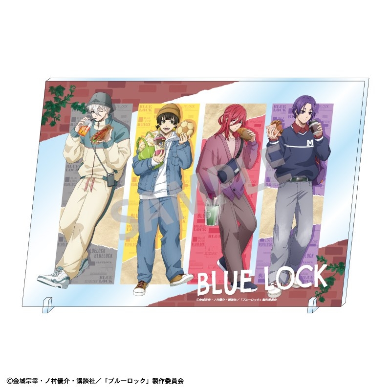 ブルーロック A4アクリルパネル B/焼きたてパンとテイクアウトドリンク - 公式商品画像 | AniSmile