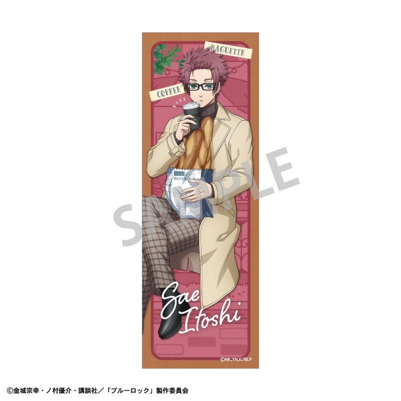 ブルーロック ロングスクエア缶バッジ 糸師 冴/焼きたてパンとテイクアウトドリンク - 公式商品画像 | AniSmile