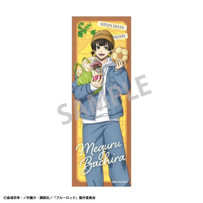 ブルーロック ロングスクエア缶バッジ 蜂楽 廻/焼きたてパンとテイクアウトドリンク - 公式商品画像 | AniSmile