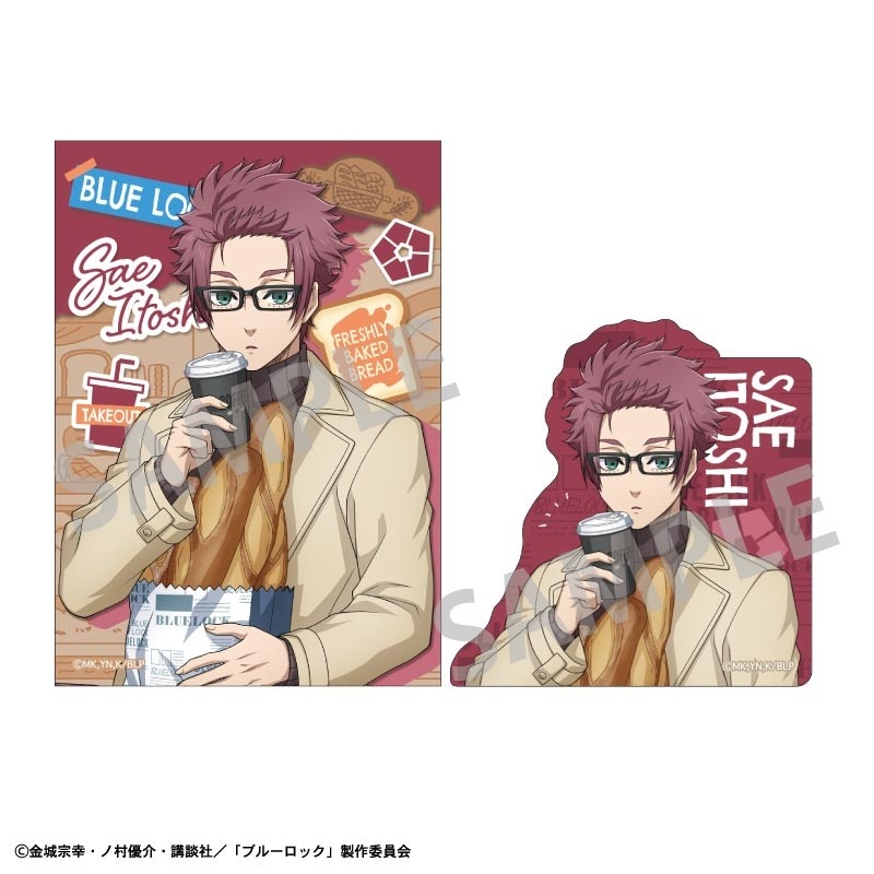 ブルーロック ステッカーセット 糸師 冴/焼きたてパンとテイクアウトドリンク - 公式商品画像 | AniSmile