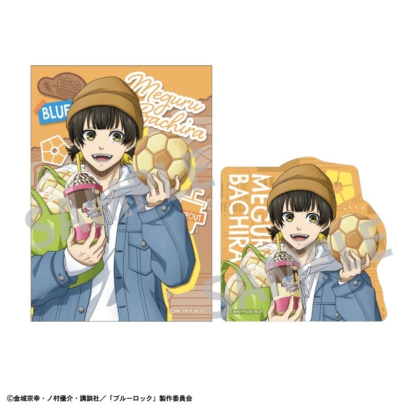 ブルーロック ステッカーセット 蜂楽 廻/焼きたてパンとテイクアウトドリンク - 公式商品画像 | AniSmile