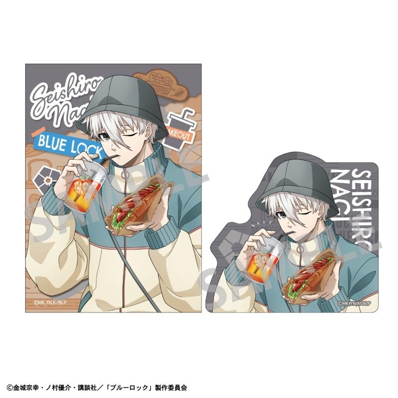 ブルーロック ステッカーセット 凪 誠士郎/焼きたてパンとテイクアウトドリンク - 公式商品画像 | AniSmile