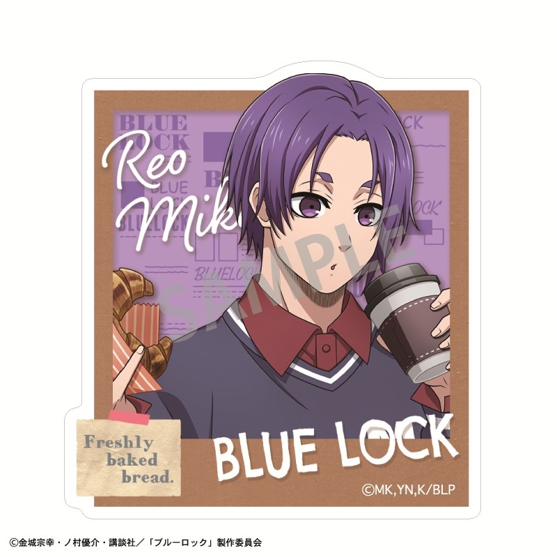 ブルーロック アクリルクリップ 御影 玲王/焼きたてパンとテイクアウトドリンク - 公式商品画像 | AniSmile
