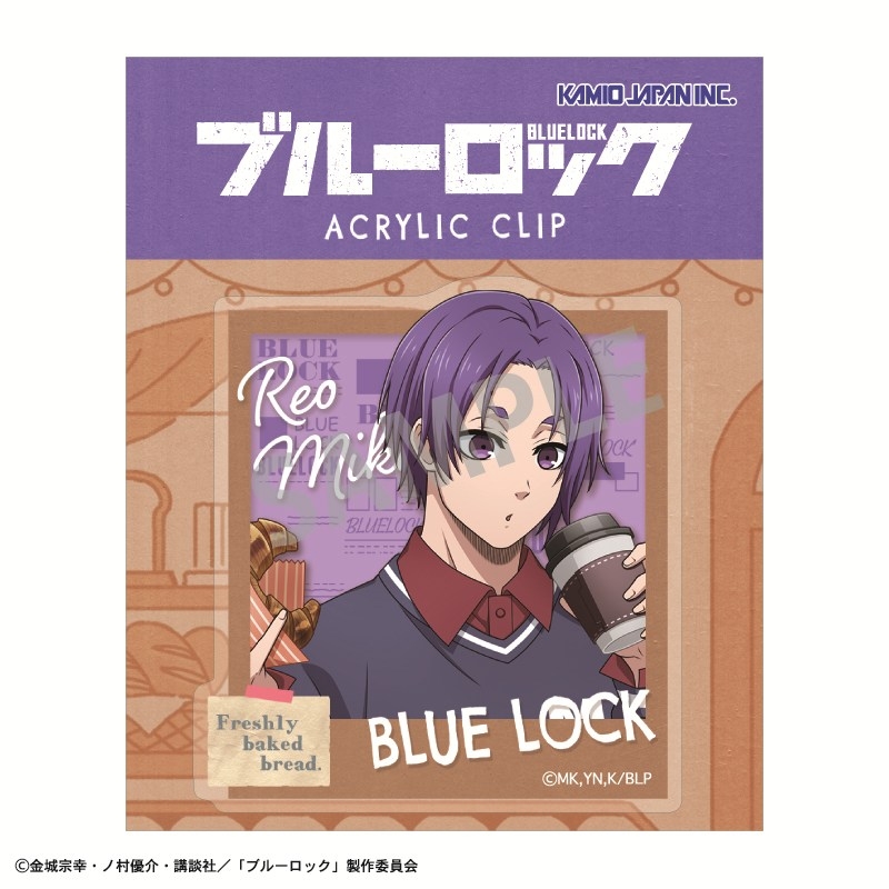ブルーロック アクリルクリップ 御影 玲王/焼きたてパンとテイクアウトドリンク 画像 2 | AniSmile