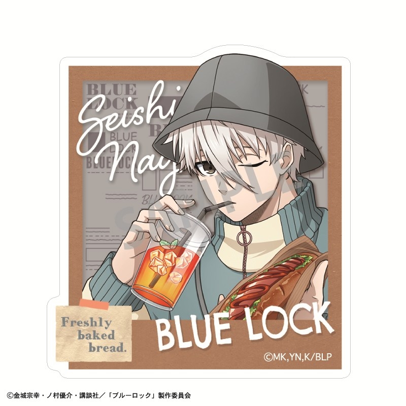ブルーロック アクリルクリップ 凪 誠士郎/焼きたてパンとテイクアウトドリンク - 公式商品画像 | AniSmile