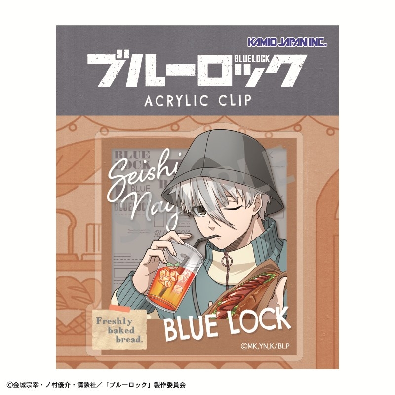 ブルーロック アクリルクリップ 凪 誠士郎/焼きたてパンとテイクアウトドリンク 画像 2 | AniSmile