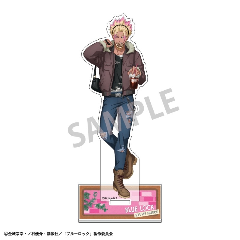 ブルーロック アクリルスタンド 士道 龍聖/焼きたてパンとテイクアウトドリンク - 公式商品画像 | AniSmile