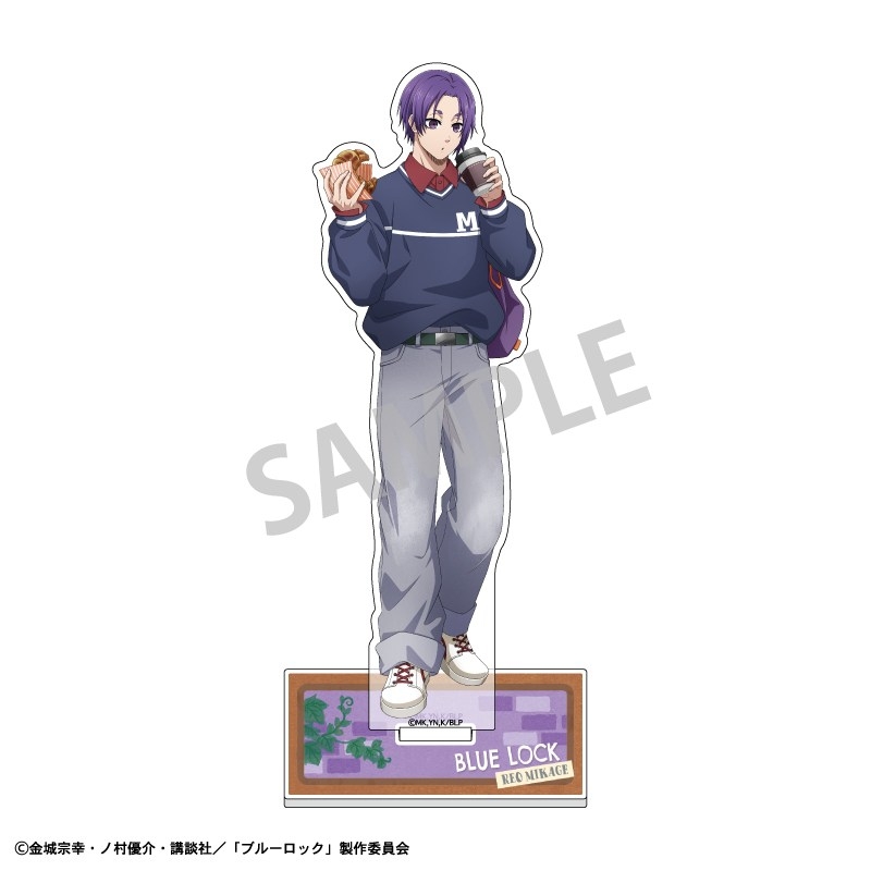 ブルーロック アクリルスタンド 御影 玲王/焼きたてパンとテイクアウトドリンク - 公式商品画像 | AniSmile