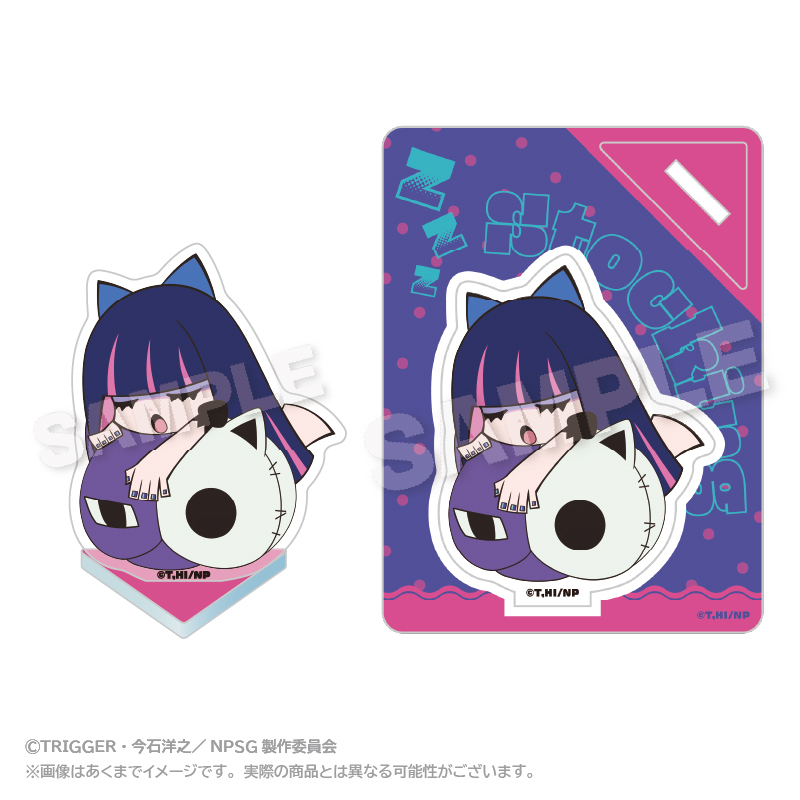 New PANTY & STOCKING with GARTERBELT ふわみんアクリルマスコット ストッキング - 公式商品画像 | AniSmile