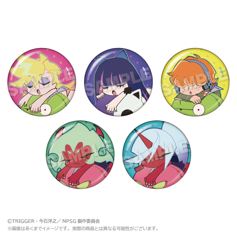 New PANTY & STOCKING with GARTERBELT トレーディングふわみん缶バッジ - 公式商品画像 | AniSmile