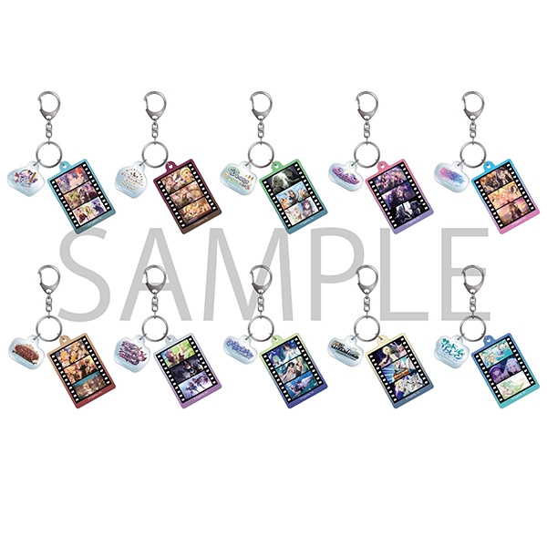 プリンセスコネクト!Re:Dive フィルム風アクリルキーホルダーコレクション - 公式商品画像 | AniSmile