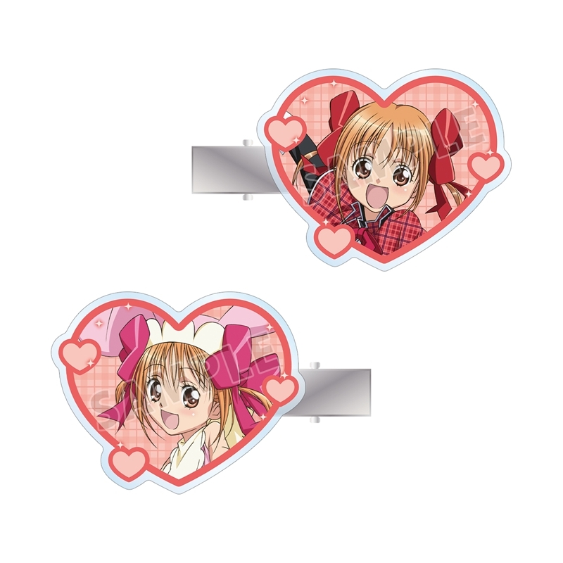 TVアニメ『しゅごキャラ!』 結木 やや&ディアベイビー アクリルヘアクリップ2個セット - 公式商品画像 | AniSmile