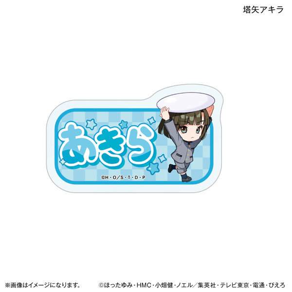 TVアニメ「ヒカルの碁」 ちからもっち おなまえアクリルバッジ 塔矢アキラ - 公式商品画像 | AniSmile