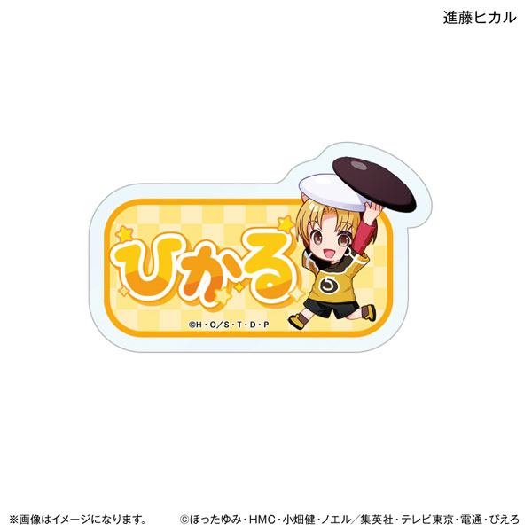 TVアニメ「ヒカルの碁」 ちからもっち おなまえアクリルバッジ 進藤ヒカル - 公式商品画像 | AniSmile