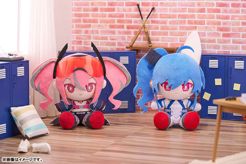 アズールレーン ブレマートン&セントルイス プニプニ ぬいぐるみ 画像 3 | AniSmile