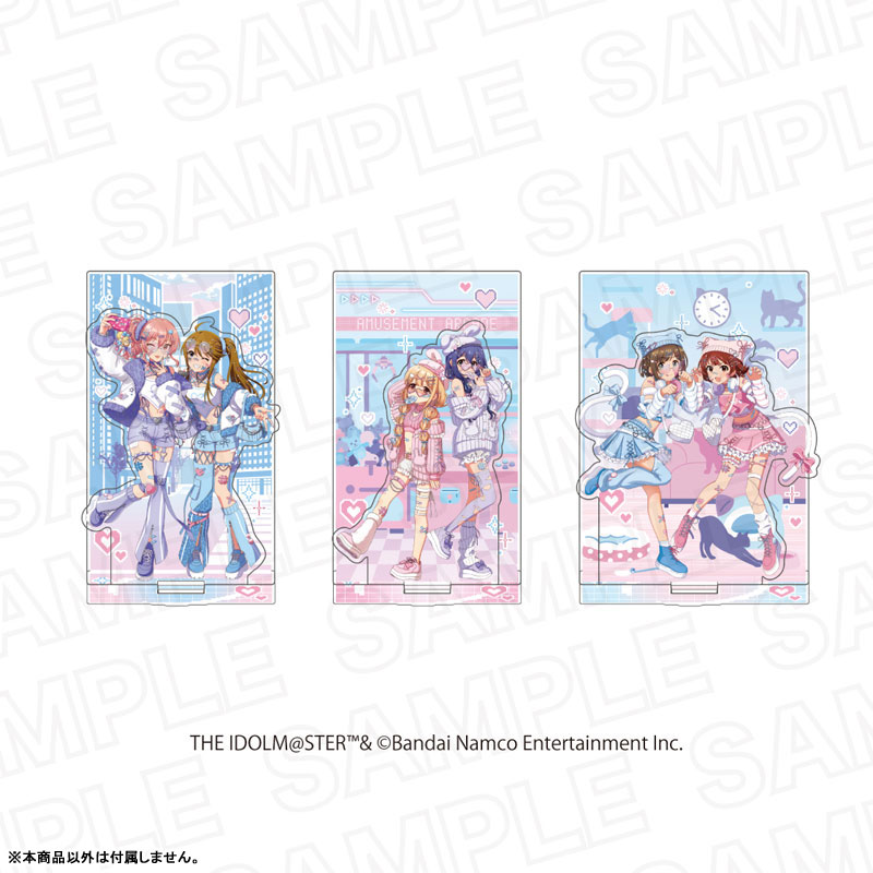 アイドルマスター シンデレラガールズ×アイドルマスター ミリオンライブ! アクリルスタンド ジオラマセット A 画像 2 | AniSmile