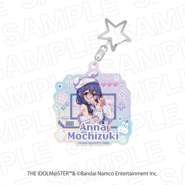 アイドルマスター シンデレラガールズ×アイドルマスター ミリオンライブ! オーロラアクリルキーホルダー 望月 杏奈 - 公式商品画像 | AniSmile