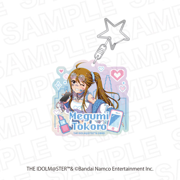 アイドルマスター シンデレラガールズ×アイドルマスター ミリオンライブ! オーロラアクリルキーホルダー 所 恵美 - 公式商品画像 | AniSmile