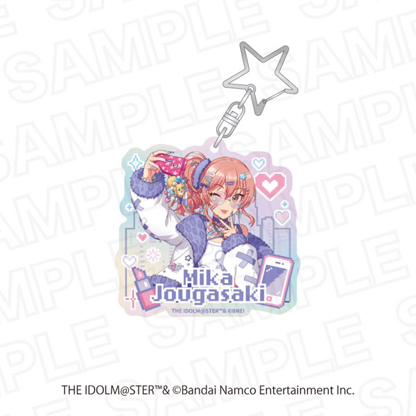 アイドルマスター シンデレラガールズ×アイドルマスター ミリオンライブ! オーロラアクリルキーホルダー 城ヶ崎 美嘉 - 公式商品画像 | AniSmile