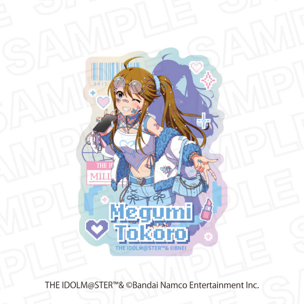 アイドルマスター シンデレラガールズ×アイドルマスター ミリオンライブ! オーロラステッカー 所 恵美 - 公式商品画像 | AniSmile