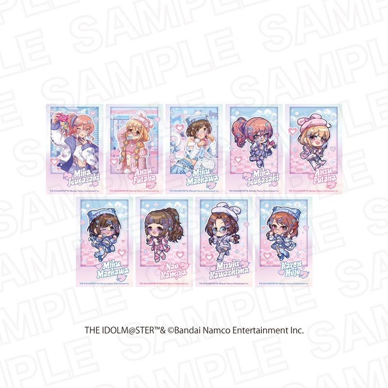 アイドルマスター シンデレラガールズ×アイドルマスター ミリオンライブ! トレーディングインスタントフォト風カード シンデレラガールズ - 公式商品画像 | AniSmile