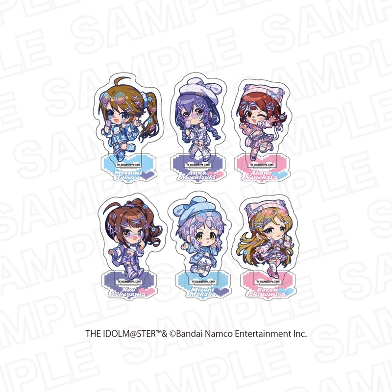 アイドルマスター シンデレラガールズ×アイドルマスター ミリオンライブ! トレーディングミニキャラアクリルスタンド ミリオンライブ! - 公式商品画像 | AniSmile