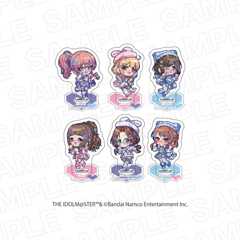 アイドルマスター シンデレラガールズ×アイドルマスター ミリオンライブ! トレーディングミニキャラアクリルスタンド シンデレラガールズ - 公式商品画像 | AniSmile