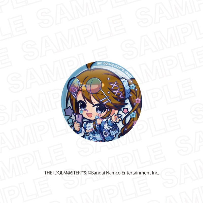 アイドルマスター シンデレラガールズ×アイドルマスター ミリオンライブ! トレーディングミニキャラ缶バッジ ミリオンライブ! 画像 2 | AniSmile