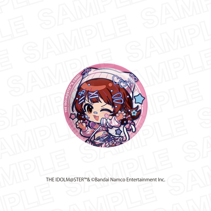 アイドルマスター シンデレラガールズ×アイドルマスター ミリオンライブ! トレーディングミニキャラ缶バッジ ミリオンライブ! 画像 4 | AniSmile