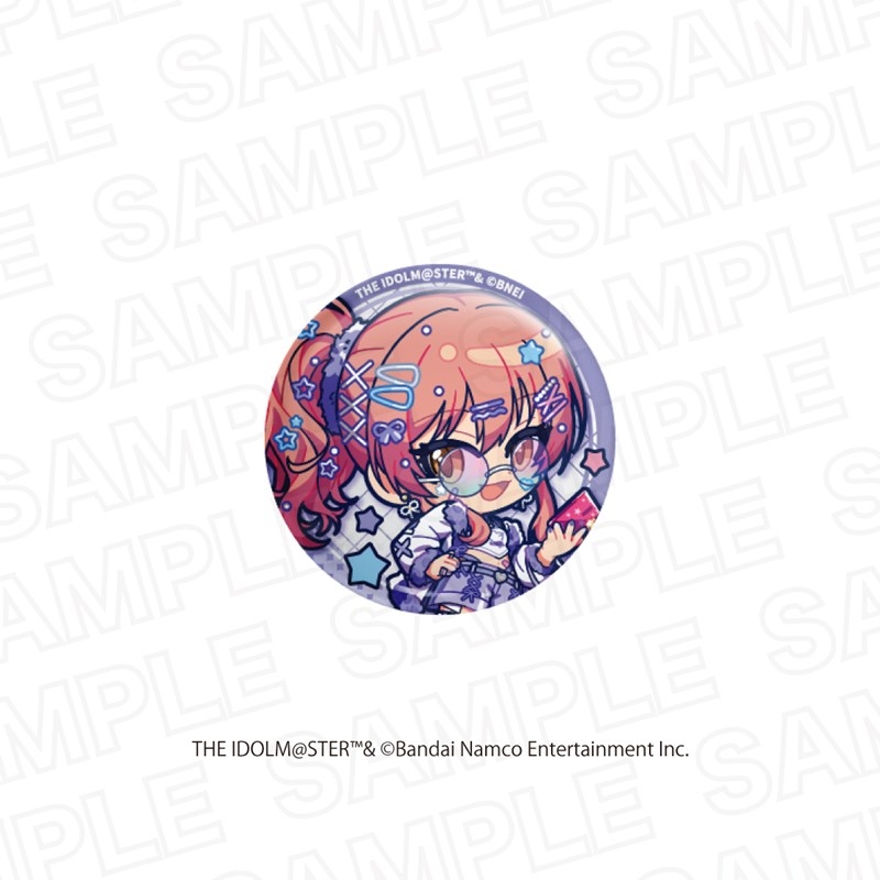 アイドルマスター シンデレラガールズ×アイドルマスター ミリオンライブ! トレーディングミニキャラ缶バッジ シンデレラガールズ 画像 2 | AniSmile