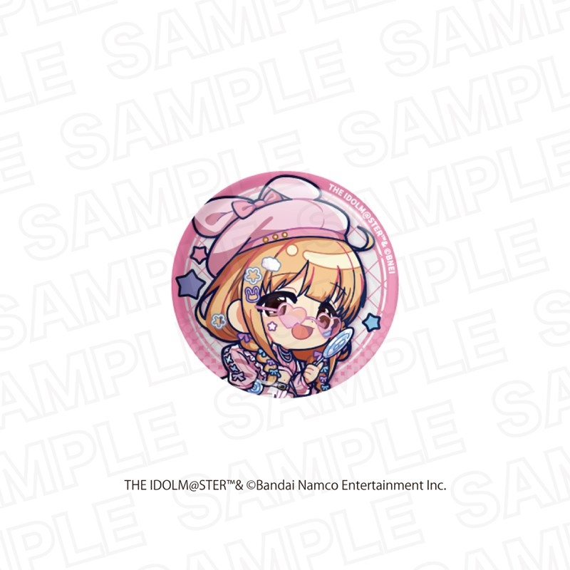 アイドルマスター シンデレラガールズ×アイドルマスター ミリオンライブ! トレーディングミニキャラ缶バッジ シンデレラガールズ 画像 3 | AniSmile