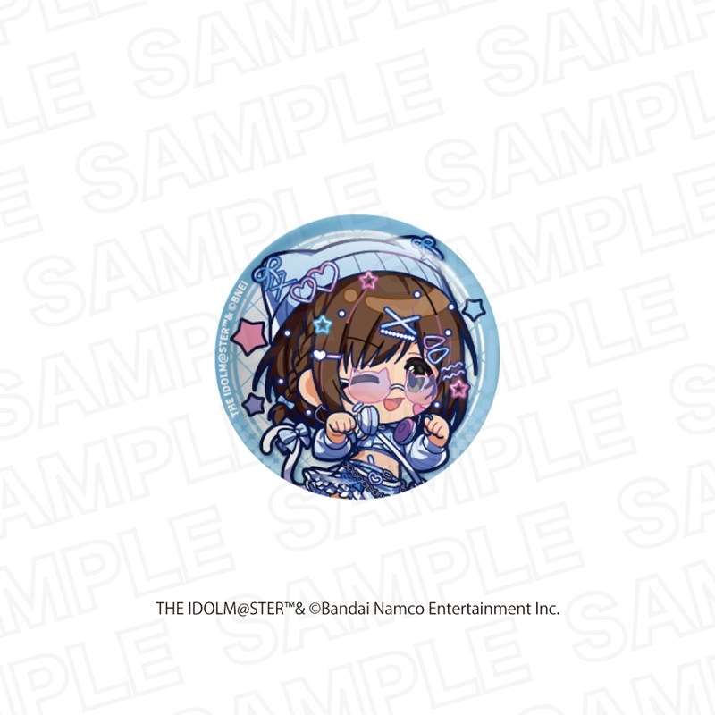 アイドルマスター シンデレラガールズ×アイドルマスター ミリオンライブ! トレーディングミニキャラ缶バッジ シンデレラガールズ 画像 4 | AniSmile