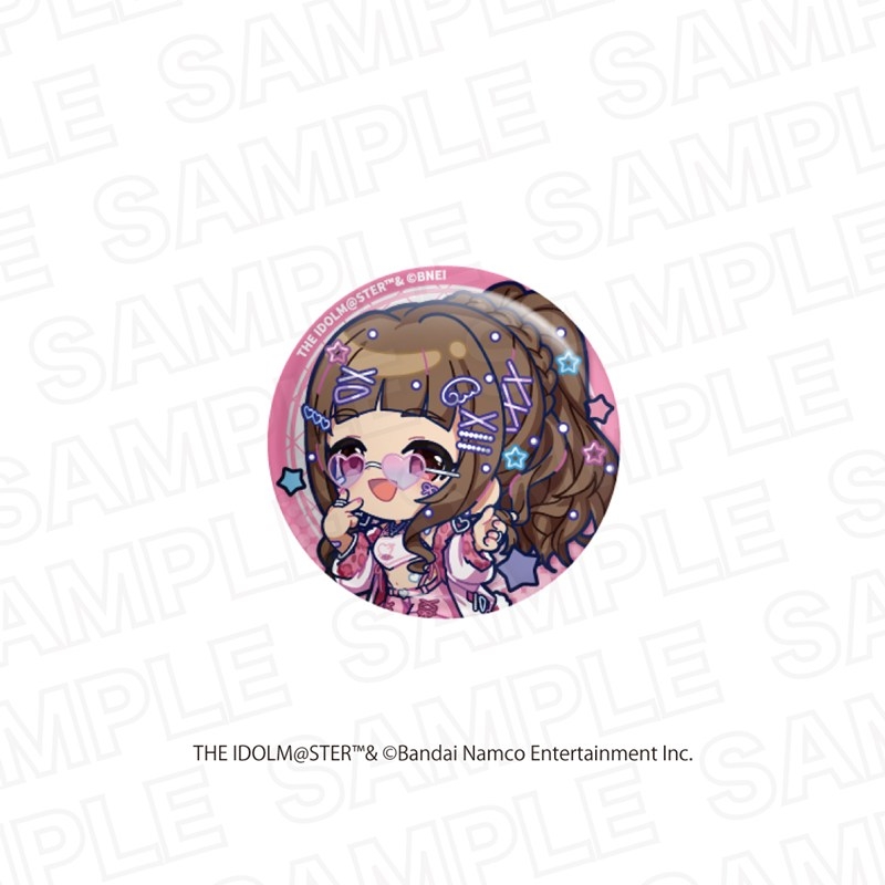 アイドルマスター シンデレラガールズ×アイドルマスター ミリオンライブ! トレーディングミニキャラ缶バッジ シンデレラガールズ 画像 5 | AniSmile