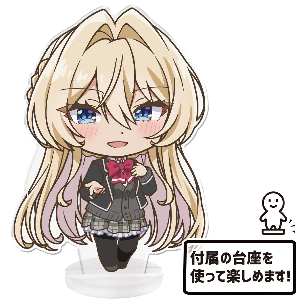 わたしが恋人になれるわけないじゃん、ムリムリ!(※ムリじゃなかった!?) ぷにこれ!アクリルフィギュア(スタンド付) 王塚 真唯 画像 5 | AniSmile