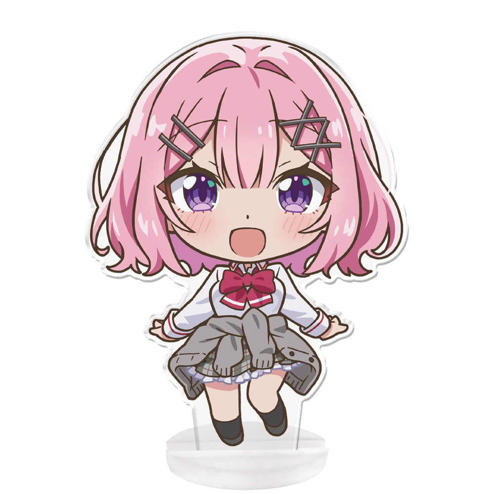 わたしが恋人になれるわけないじゃん、ムリムリ!(※ムリじゃなかった!?) ぷにこれ!アクリルフィギュア(スタンド付) 甘織 れな子 画像 2 | AniSmile
