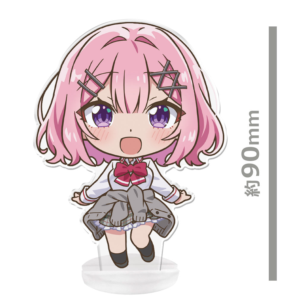 わたしが恋人になれるわけないじゃん、ムリムリ!(※ムリじゃなかった!?) ぷにこれ!アクリルフィギュア(スタンド付) 甘織 れな子 画像 3 | AniSmile