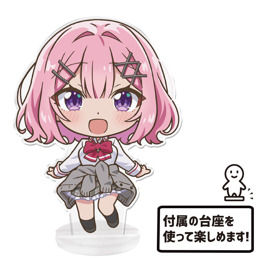 わたしが恋人になれるわけないじゃん、ムリムリ!(※ムリじゃなかった!?) ぷにこれ!アクリルフィギュア(スタンド付) 甘織 れな子 画像 5 | AniSmile