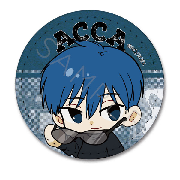 「ACCA13区監察課」 レザーバッジ(丸形) C(ニーノ) - 公式商品画像 | AniSmile