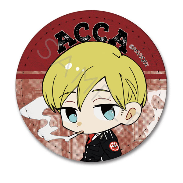 「ACCA13区監察課」 レザーバッジ(丸形) A(ジーン) - 公式商品画像 | AniSmile