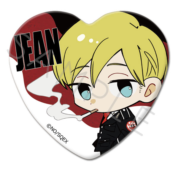 「ACCA13区監察課」 ハート型缶バッジ A(ジーン) - 公式商品画像 | AniSmile