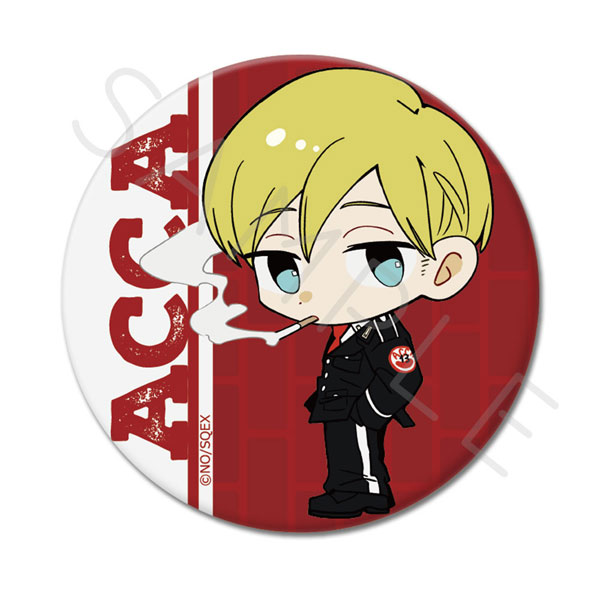 「ACCA13区監察課」 丸形缶バッジ(57mm) A(ジーン) - 公式商品画像 | AniSmile