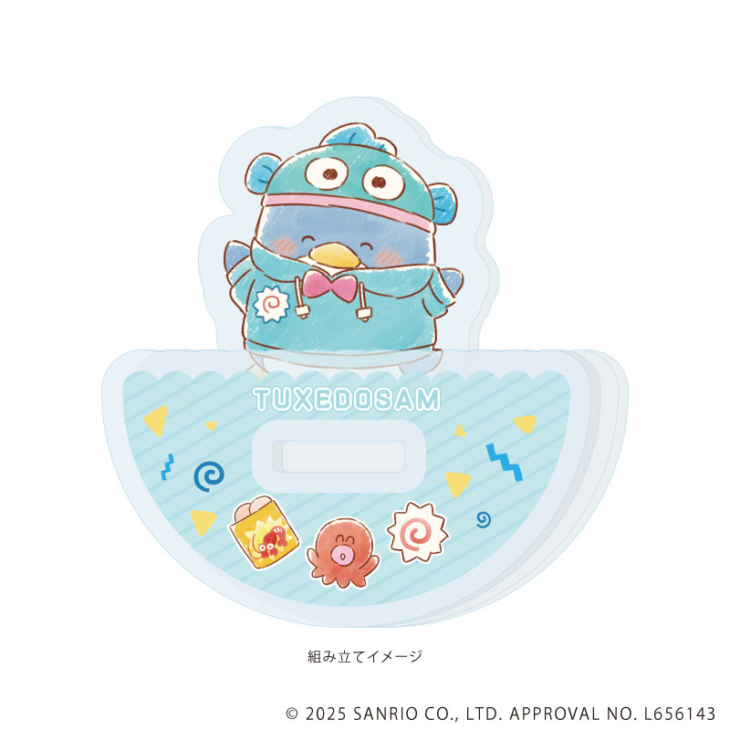 ゆらゆらアクリルスタンド「はぴだんぶい」09/タキシードサム(グラフアートイラスト) 画像 2 | AniSmile