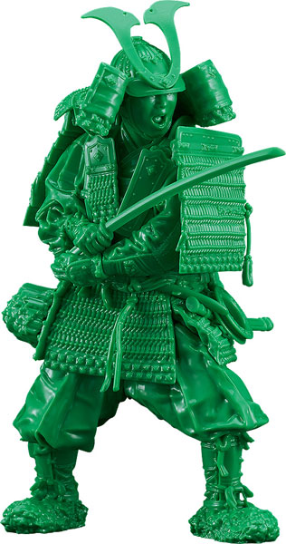 プラモデル・模型 PLAMAX 1/12 鎌倉時代の鎧武者 緑の装 Green color edition - 公式商品画像 | AniSmile